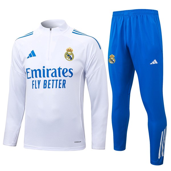 Sudadera De Training Real Madrid 2025/26 Blanco 5